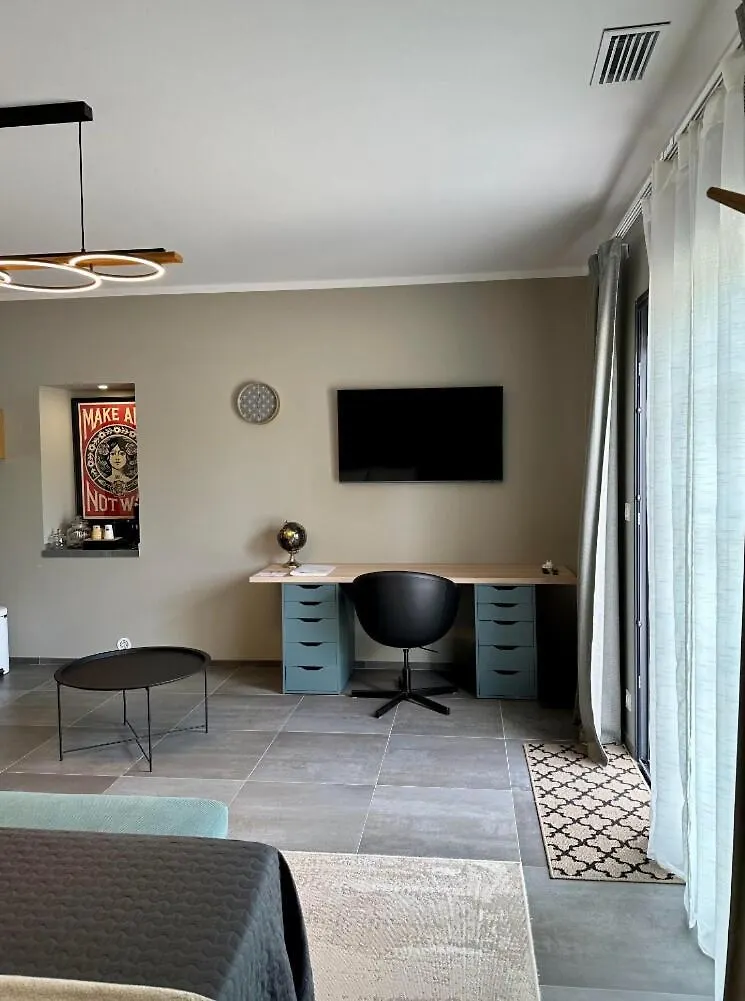 Chambre Style Hotel Sablet Couette-café